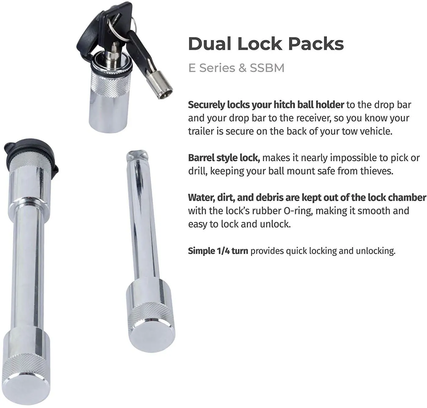 Flash Solid Steel Dual Lock Pa